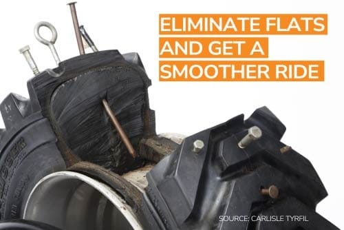 Eliminates Flats and Get a Smoother Ride