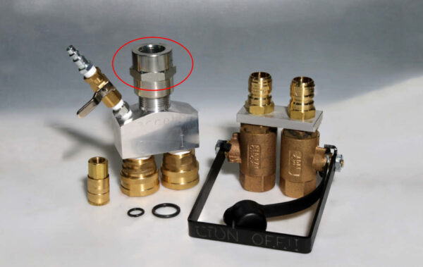 1/2” Mixing Coupler